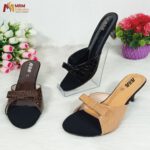 Croc- Pointed Bow Heel - Image 4