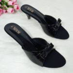Croc- Pointed Bow Heel - Image 5
