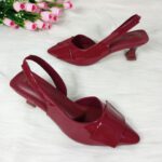 Glossy Slingback Heel - Image 4