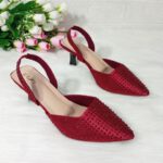 Laser Cut Slingback Heel - Image 2