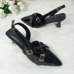 Cross Strap Slingback Heel - Image 2