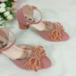Crystal Bow Block Heel - Image 3