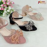 Crystal Bow Block Heel - Image 5