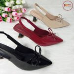 Classic Bow Slingback Heel