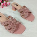 Crystal Cross Block Heel - Image 3