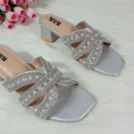 Crystal Cross Block Heel - Image 6