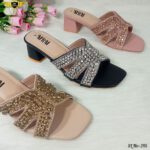 Crystal Ribbon Block Heel - Image 4