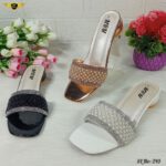 Pearl Embellished Low Heels - Image 6