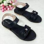 Elegant Bow Comfort Sandals - Image 4