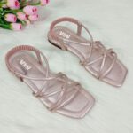 Cross Strap Slingback Slipper - Image 4