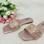 Crystal Flora Flat Slipper - Image 5