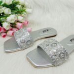 Crystal Flora Flat Slipper - Image 4