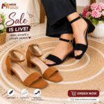 Ankle Strap Block Heel