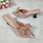 Crystal Bow Pointed Heels - Image 5