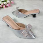 Crystal Bow Pointed Heels - Image 4