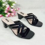 ✨ Glossy Double Strap Heels - Image 2