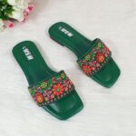 🌸 Embroidered Floral Slides - Image 5