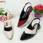 Glossy Pointed Half Shoe