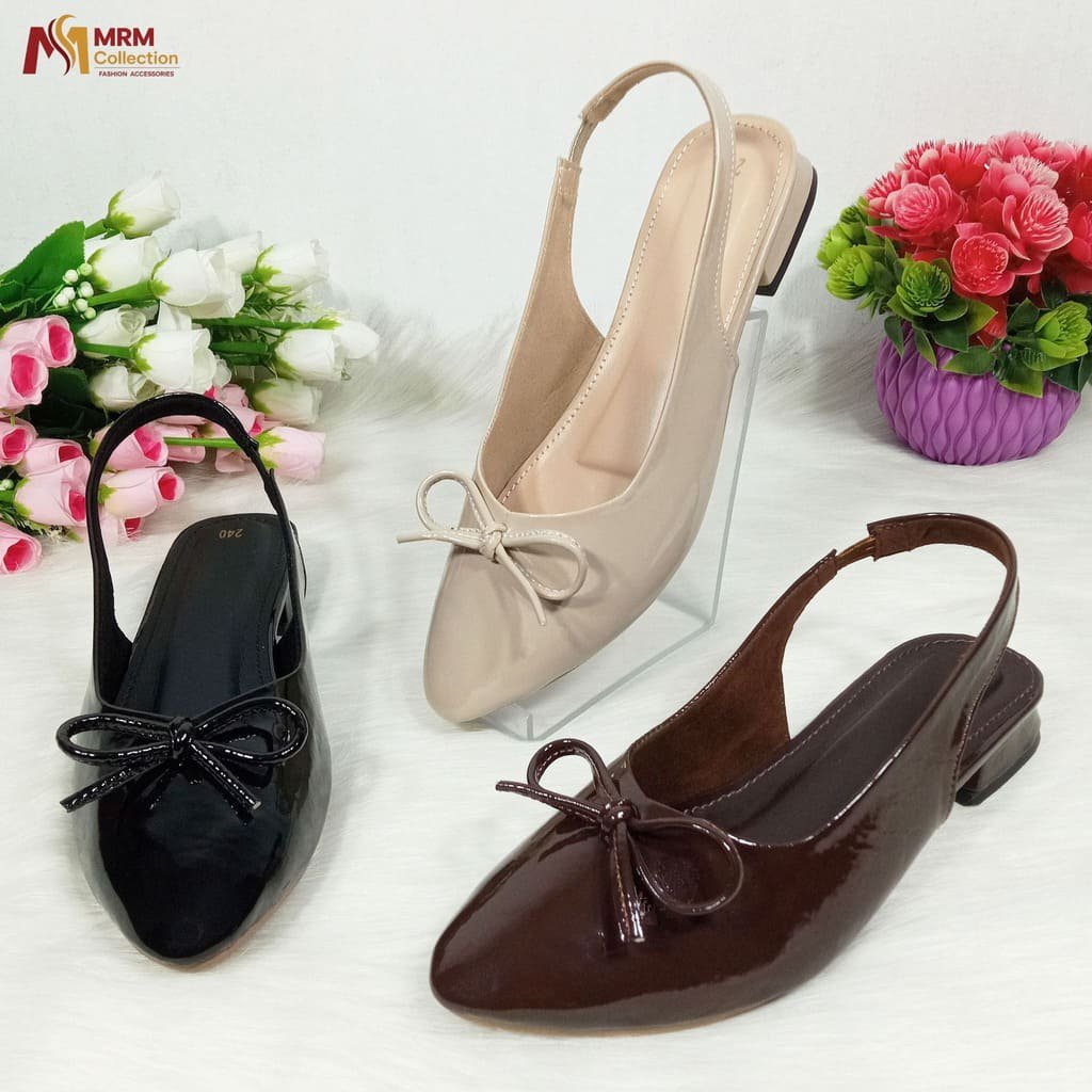 2026/10/1000104222.jpg đ Bow Pointed Slingback Heels - Image 1