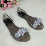 ✨ Crystal Transparent Flat Sandals - Image 3