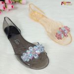 ✨ Crystal Transparent Flat Sandals - Image 6