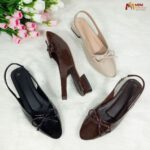 🎀 Bow Pointed Slingback Heels - Image 5